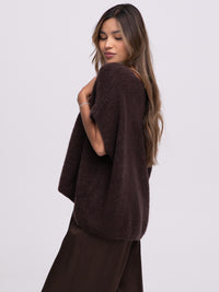 Cardigan "Marina" in Braun
