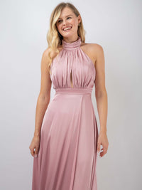 Abendkleid „Florentine" in Deep Pink