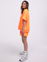 Sweat-Shorts „Soho" in  Orange