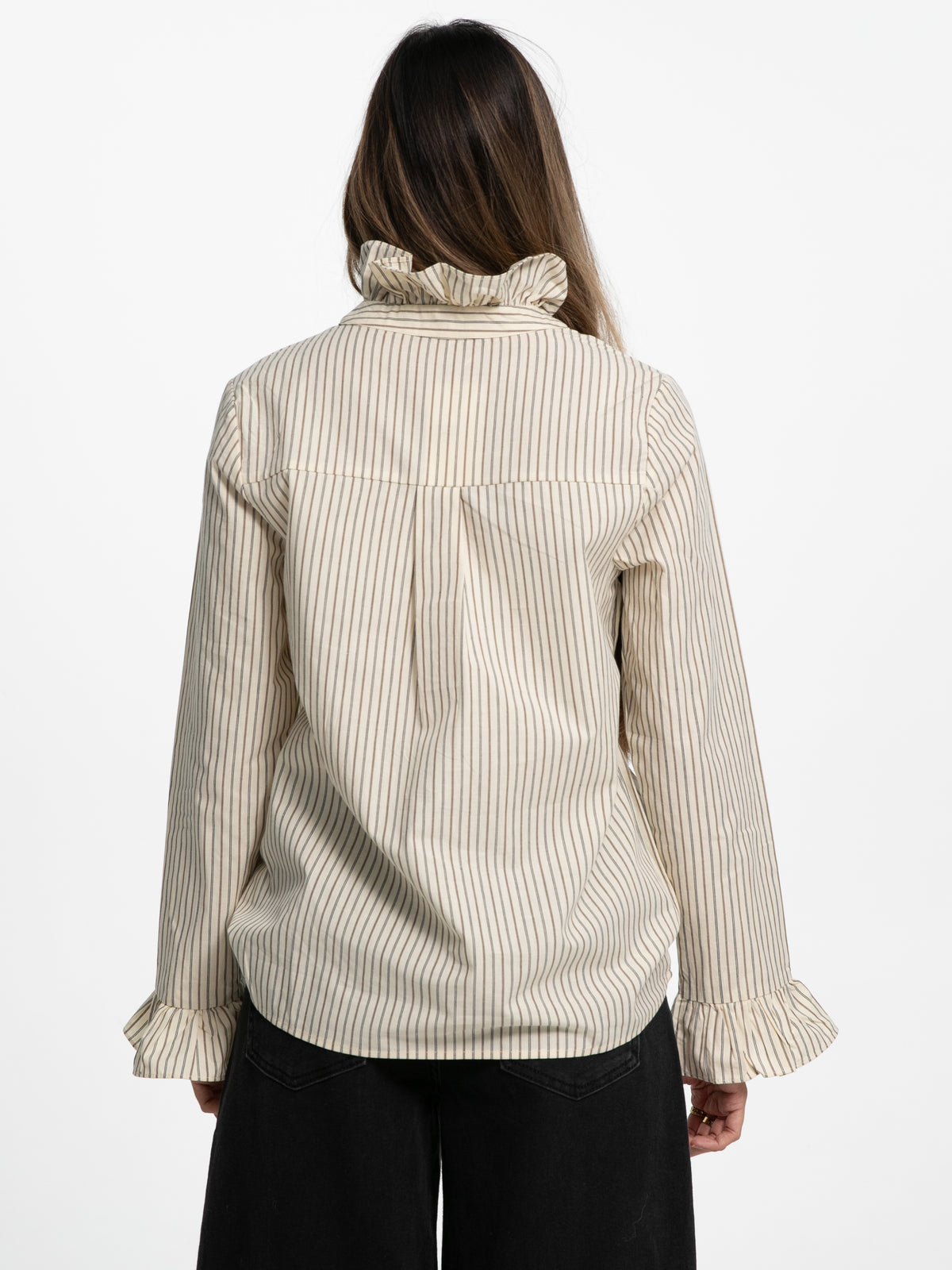 Bluse "Kathleen" mit Steh-Kragen