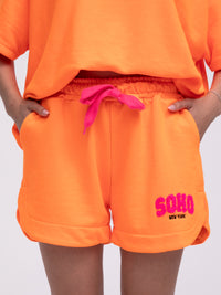 Sweat-Shorts „Soho" in  Orange