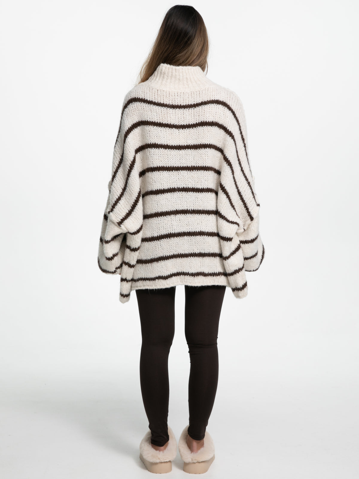 Pullover "Elli Stripes" in Creme