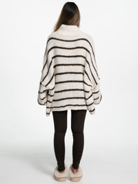 Pullover "Elli Stripes" in Creme