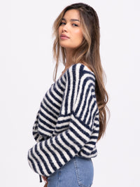 Cardigan "Salma" in Blau