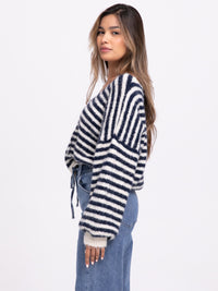 Cardigan "Salma" in Blau