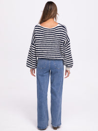 Cardigan "Salma" in Blau