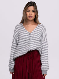 Cardigan "Salma" in Grau