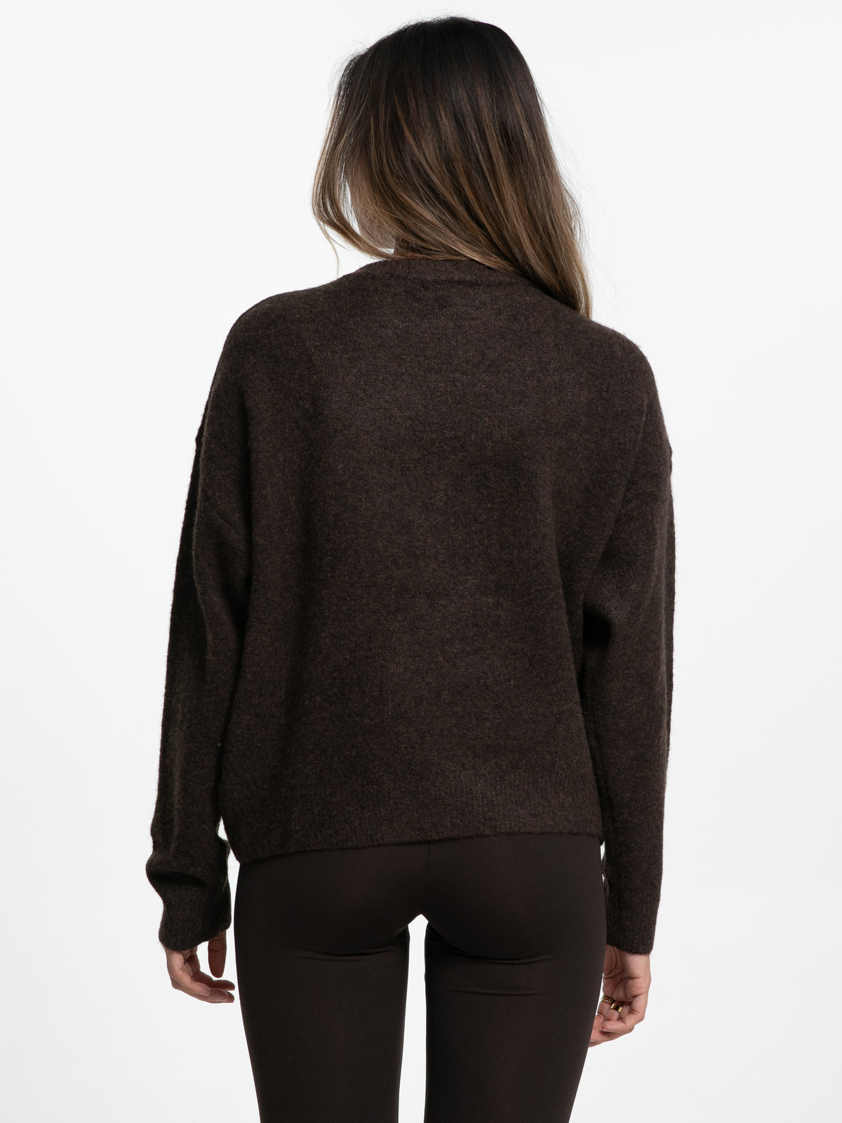 Pullover "Frieda" in Braun