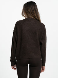 Pullover "Frieda" in Braun