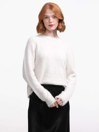 Pullover „Amia“ in Creme