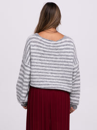 Cardigan "Salma" in Grau