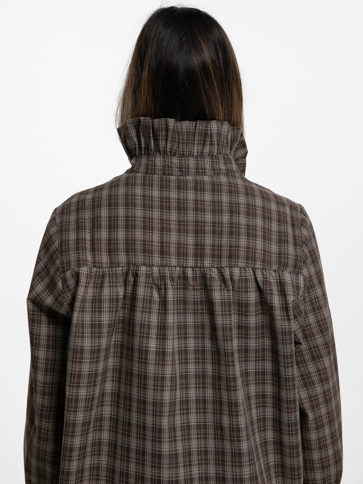 Bluse "Carina" mit Steh-Kragen