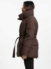 Jacke "Aimy" in Braun