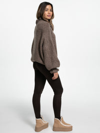 Cardigan "Melina" in Hazelnut