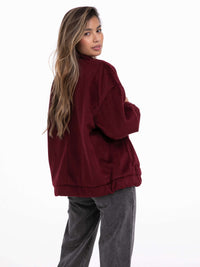 Jacke "Tayra" in Burgundy