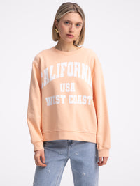 Sweater "California" in Mellow Peach