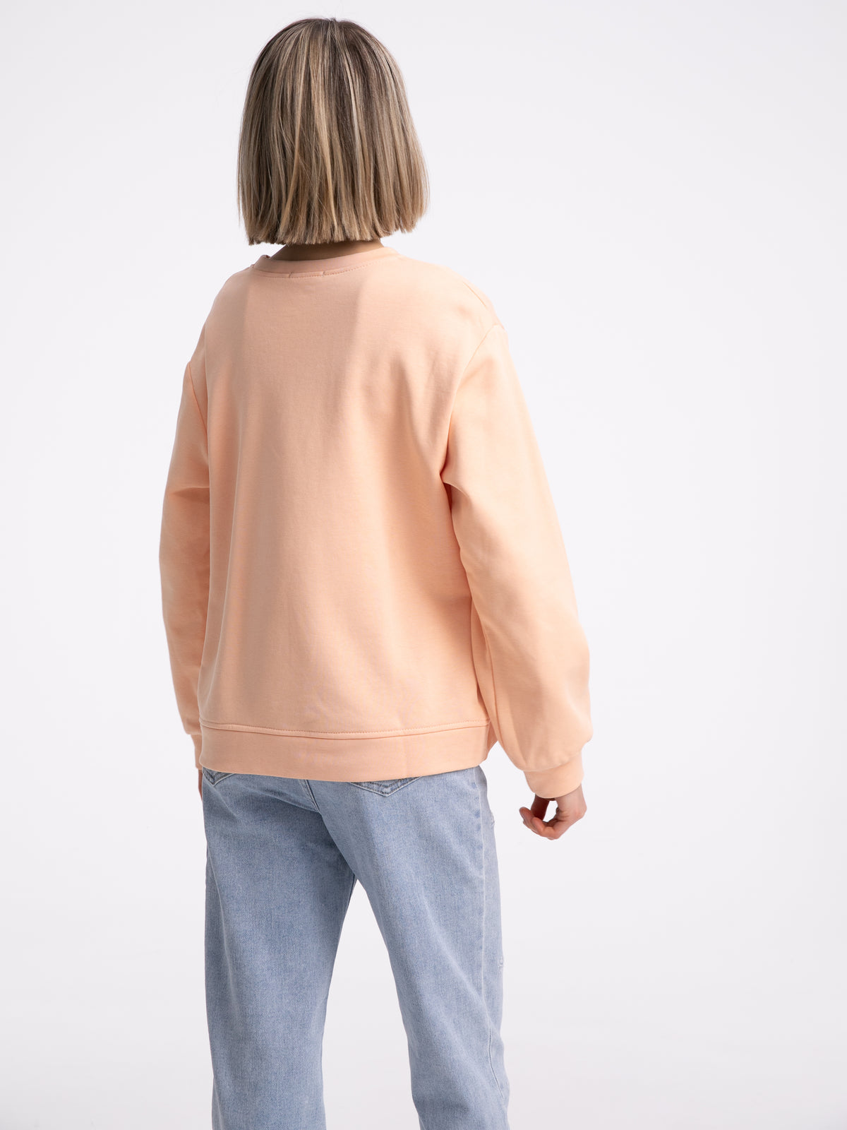 Sweater "California" in Mellow Peach