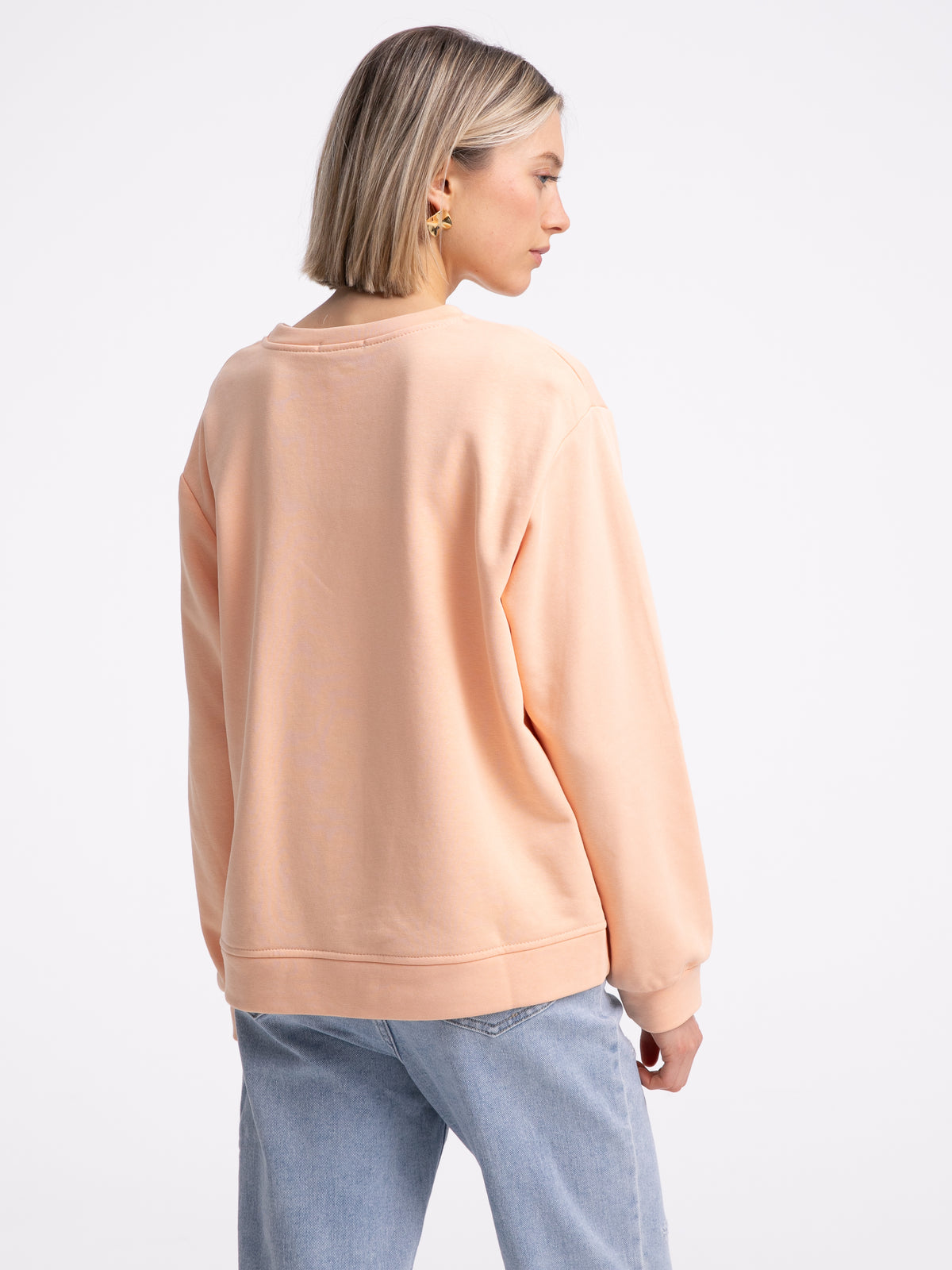 Sweater "California" in Mellow Peach