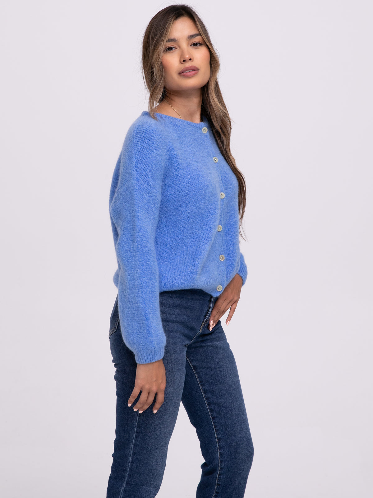 Cardigan "Serena" in Blau