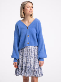 Cardigan "May" in Blau