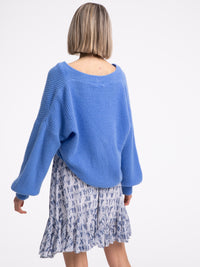 Cardigan "May" in Blau