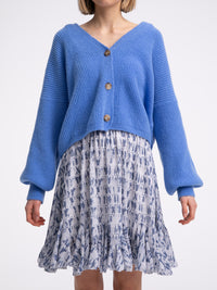 Cardigan "May" in Blau