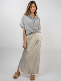 Bluse "Giulia" in Grau