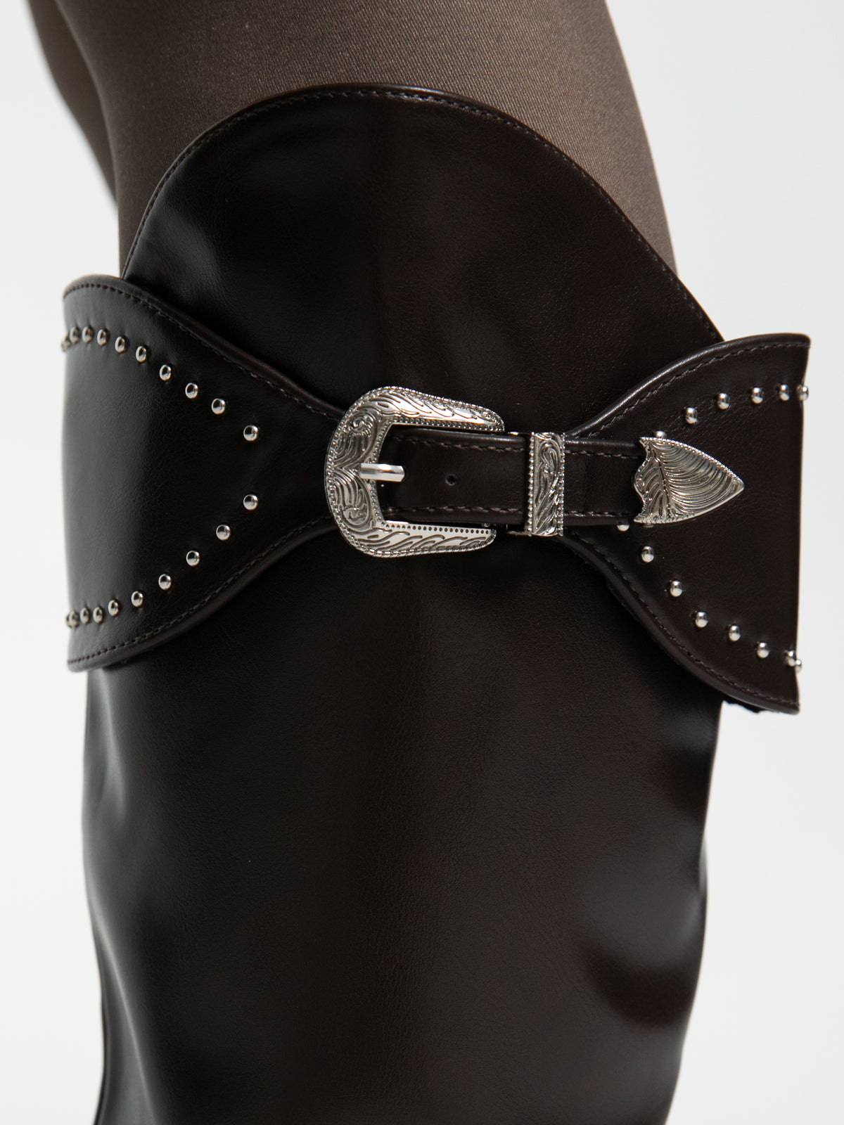 Boots "Loredana" in Dark Brown