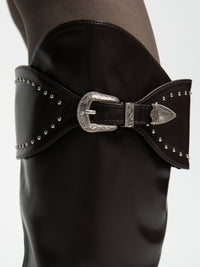 Boots "Loredana" in Dark Brown