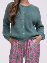 Cardigan "Serena" in Petrol