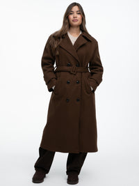 Mantel "Isabelle" in Braun