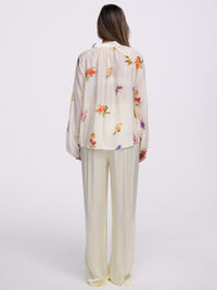 Satinhose „Sydney“ in Pastel Yellow