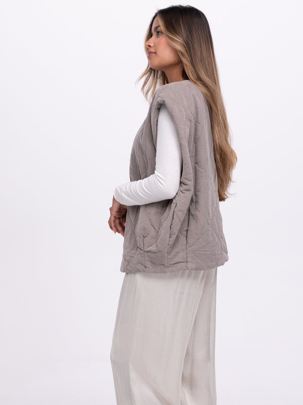 Weste "Leana" in Beige