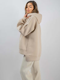 Hoodie "Mia" in Beige