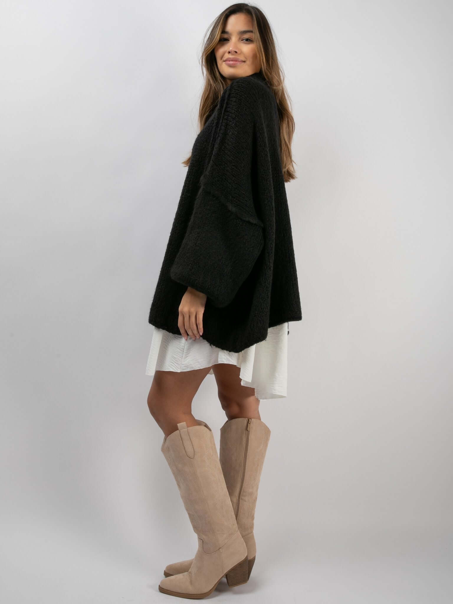 Pullover "Elli" in Schwarz