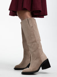 Stiefel "Tami" in Beige