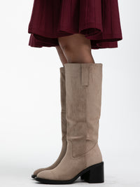 Stiefel "Tami" in Beige