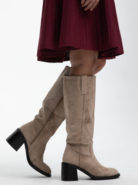 Stiefel "Tami" in Beige