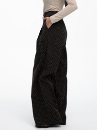Stoffhose „Glamour“ in Braun