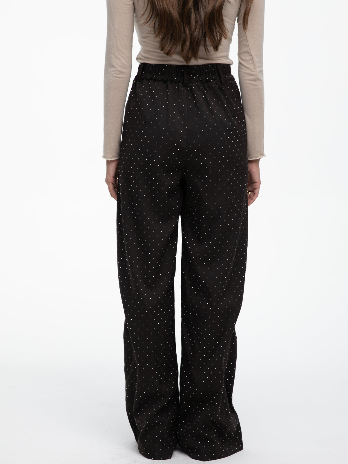 Stoffhose „Glamour“ in Braun