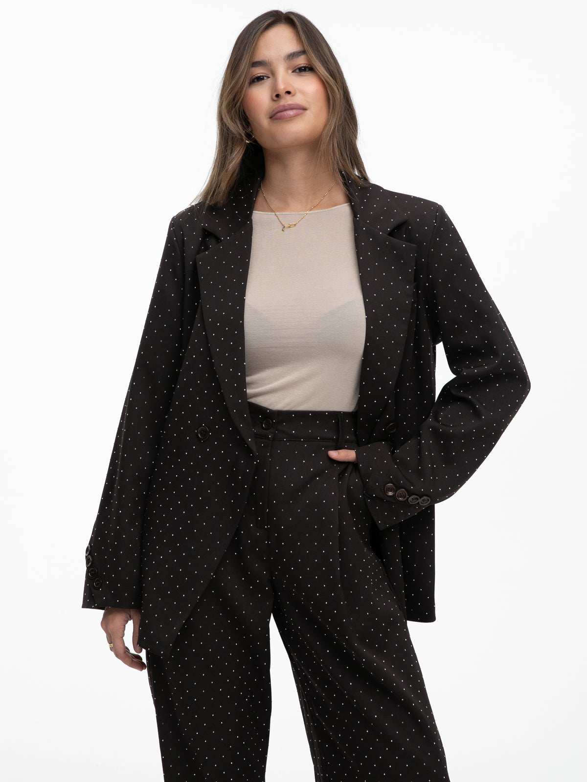 Blazer „Glamour“ in Braun