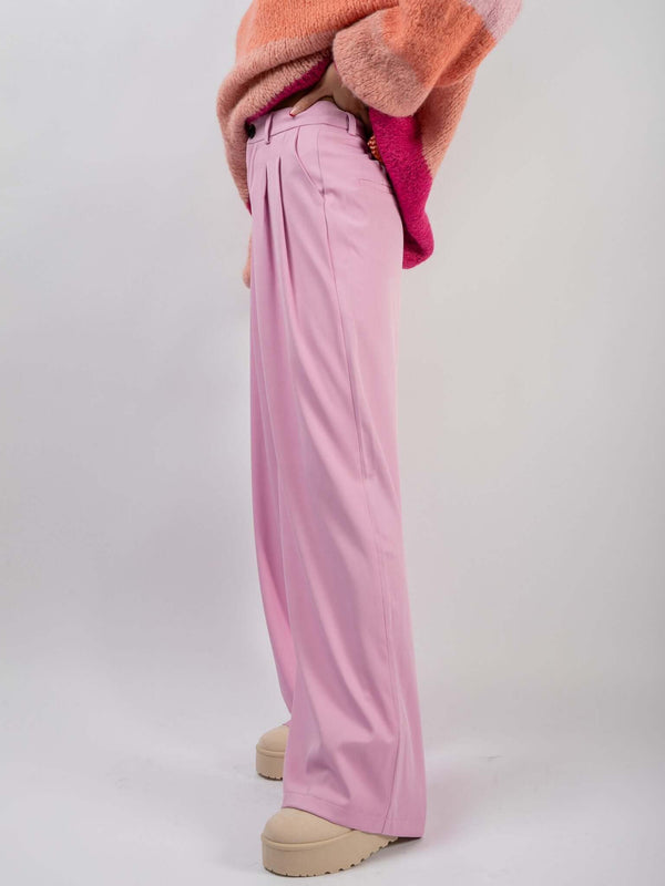 Stoffhose "Jenna" in Pink