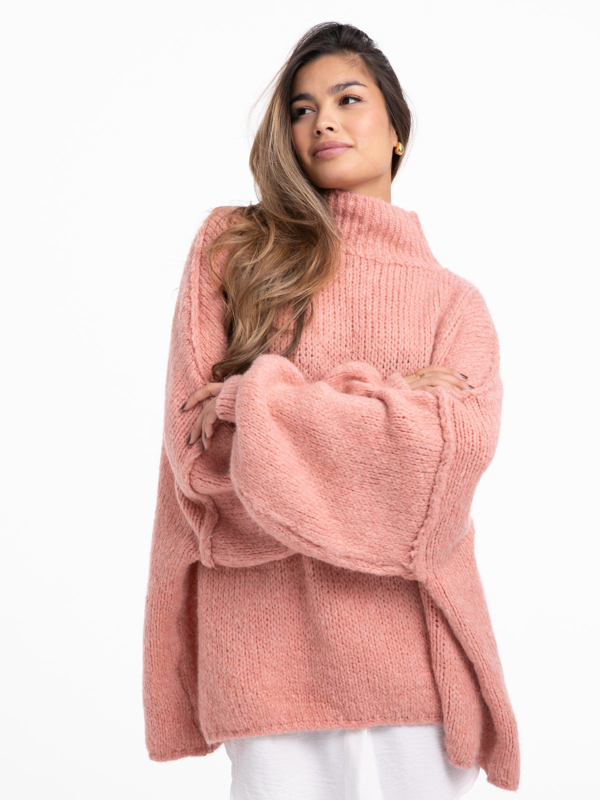 Pullover "Elli" in Peach