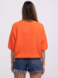 Pullover "Evia" in Orange
