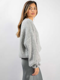 Pullover "Luna" in Hellgrau