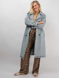 Oversized Jeansmantel "Edda"