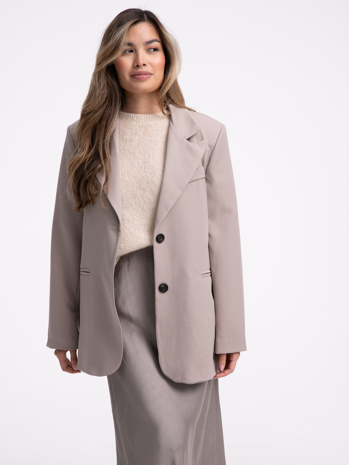 Blazer "Joana" in Taupe