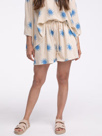 Frottee-Shorts „Blue Sun“