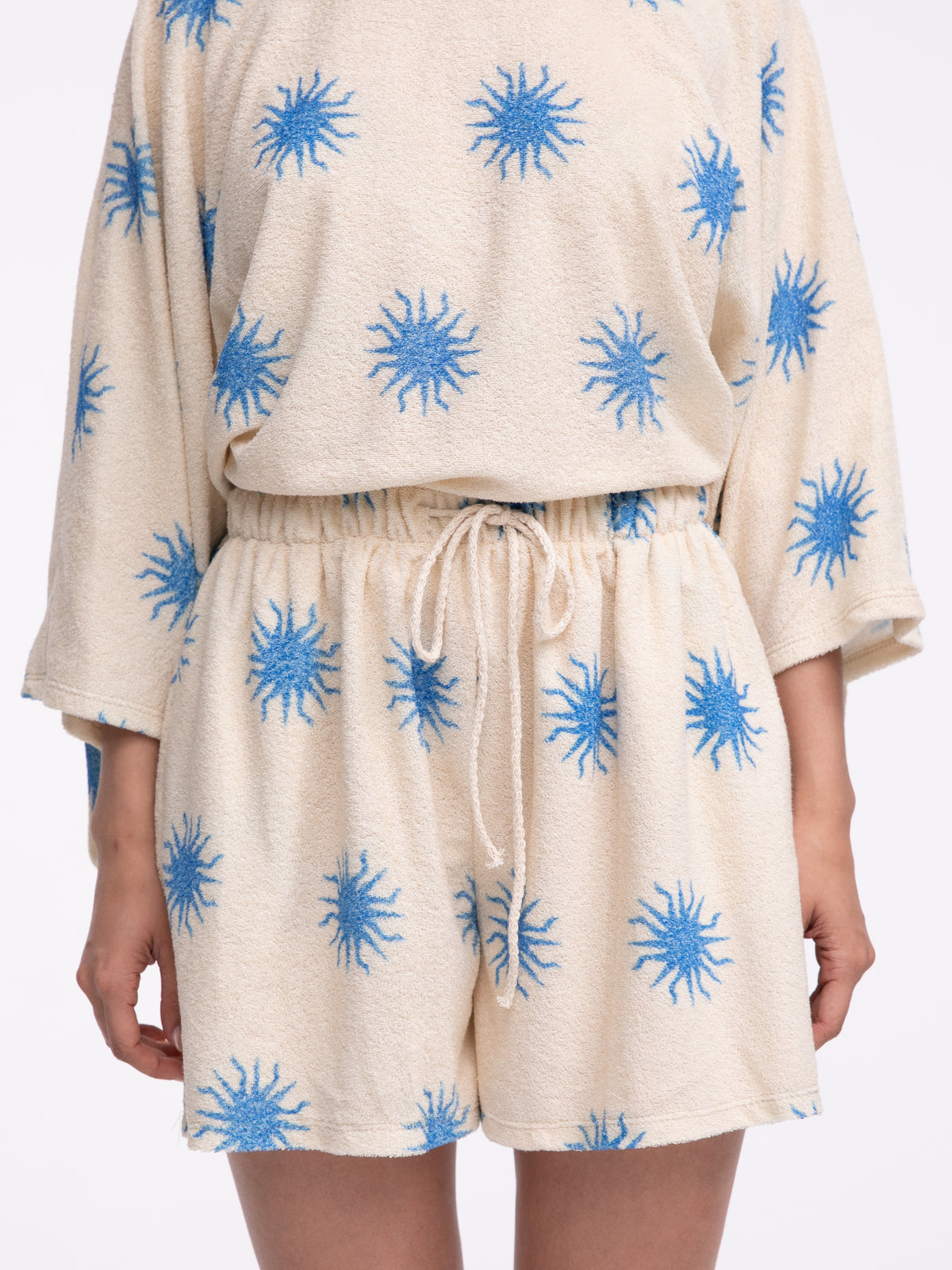 Frottee-Shorts „Blue Sun“