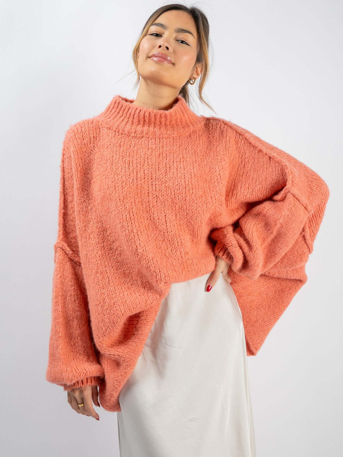 Pullover "Elli" in Apricot